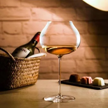 Francês Sommelier Concurso Exclusivo Copo De Vinho Grands Crus Branco Sherry Copa Rona Barriga Grande Cálice De Rum Jovens Borgonha Óculos