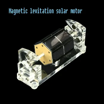 Criativo suspensão magnética solar motor de demonstração de ensino de ciência do presente da decoração do gerador solar