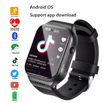 Android Smartwatch 32G de Câmara HD Wifi frequência Cardíaca a Temperatura do Corpo de Posicionamento GPS Homem Para Amazfit Presente Para Xiaomi/Youtube/telefone