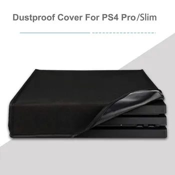 Macio Dustproof Caso Capa Para o PS4 Pro/Slim para PS4 pro Console Protetor de Manga Pó de Pele do rosto Para o PlayStation 4 Acessórios
