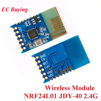 10pcs JDY-40 2.4 G sem Fio da Porta Serial de Transmissão do Transceptor de Comunicação Remota do Módulo de e / s TTL Diy Eletrônico Para Arduino