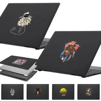 Matte Caso Caso de Laptop para Huawei MateBook 13 14 D14 D15 2021 2020 Capa para o Companheiro de Livro X Pro 13.9/X 2020 Caso de Laptop