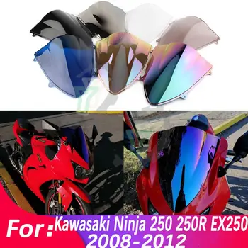 EX 250/250R Café Racer pára-brisas da Motocicleta Windscree Deflector de Vento Para a Kawasaki Ninja EX250R/EX250 2008 2009 2000 2011 2012