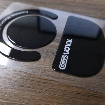 2Sets Vidro Mouse Skate Adesivos Pad Mouse Pés para Logitech G Pro X GPX Mouse