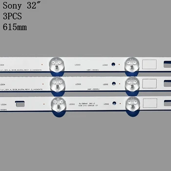 Novo 3 PCS retroiluminação LED strip para KDL-32RD303 32R303C SAMSUNG_2014_SONY_DIRECT_FIJL_32V_A B_3228_8LEDs LM41-00091J 00091K