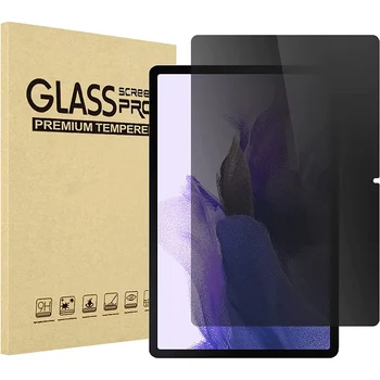 O Filtro de privacidade de Vidro Temperado de Filme Anti-Spy Escudo Protetor de Tela para Samsung Galaxy Tab S8 Plus / Guia S7 FE/Guia S7 Mais 12.4