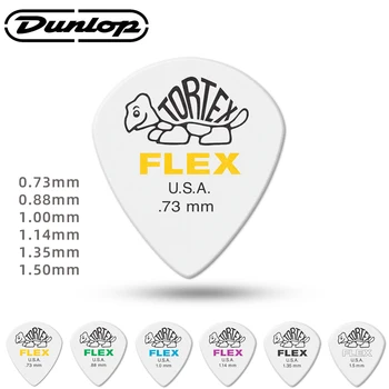 Dunlop Escolher. 466R FLEX Tortex JAZZ 3 fosco antiderrapante guitarra elétrica/acústica escolher. Espessura: 0.73/0.88/1.00/1.14/1.35/1.50 mm.