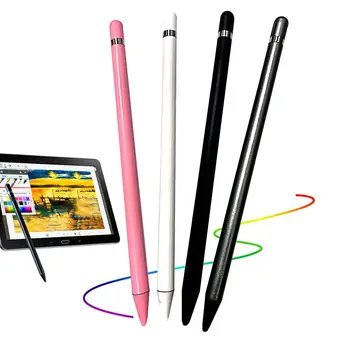 Universal Soft Nib Escrever Capacitiva Touch Screen Stylus Celulares Tablet Pen, a Caneta de Desenho de Canetas Touch para Celular Portátil