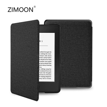 Tecido Slimshell Smart Case para o Kindle 8 de Leve Premium Couro PU Capa Magnética para o Kindle 8 SY69JL 2016 Lançado