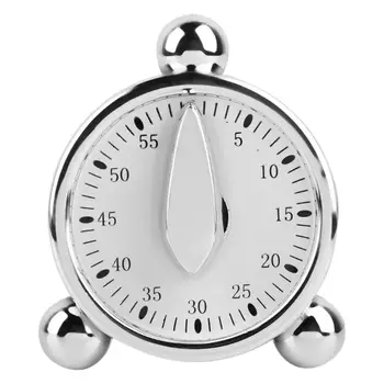 60 Minutos de Cozinha Mecânico Timer de Cozinha Lembretes de Relógio com Alarme para a Cozinha Office Temporizador de Contagem regressiva