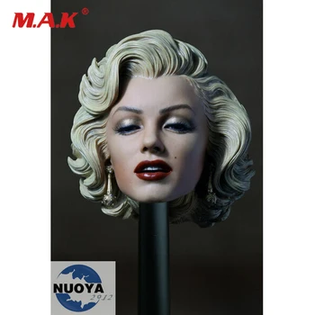 1:6 Escala Marilyns Monroes Head Sculpt Pintado Para 1/6 Do Sexo Feminino Phicens Figura Do Corpo