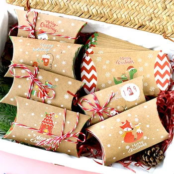 24Pcs/Set Doces de Natal Caixa de Natal, Chegada do Calendário de Doces Cookies Crianças Presente de Ano Novo a Favor Navidad