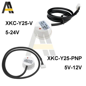 XKC Y25 Sem Contato com o Líquido Interruptor do Sensor de XKC-Y25-PNP XKC-Y25-V DC 5V-24V Detector Exterior Aderindo Tipo de Sensor de Nível