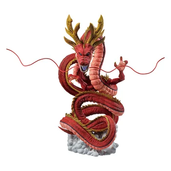 Bandai 30cm Dragon Ball Z Vermelho Shenron Anime Figura Shinryu Super Super Herói de Ação Estatueta de Brinquedos de PVC Modelo Estátua Ornamento Presente