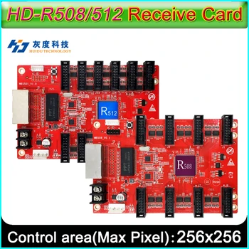 NEW2023 HD-R512/HD-R508/HD-R516/HD-R712 cor Completa do sistema de controle de recebimento de cartão,HUIDU série vídeo de cor completa do recebimento do cartão.