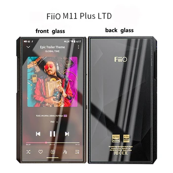 9H Premium de Proteção de Vidro Temperado para Fiio M11 Plus LTD 5.5 polegadas MP3 à Prova de arranhões Protetor de Tela Frente um Filme de Volta