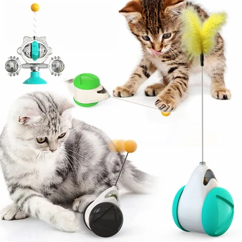 Copo de Swing Brinquedos para Gatos Gatinho de Minnie Mouse Interativo Robô de Brinquedo Pro Equilíbrio Lanterna Dropshipping animal de Estimação Brinco de Cães de Pelúcia