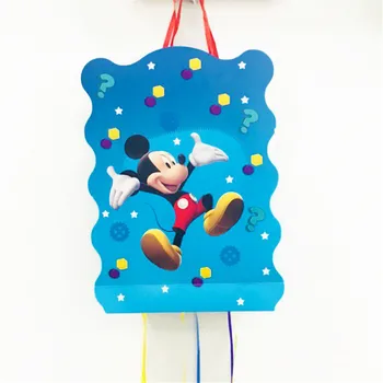 40*30/set Crianças da Festa de Aniversário de Suprimentos de desenhos animados Tema de Mickey Mouse Papel Pinata Descartável do Chuveiro de Bebê Decoração do Partido Favores
