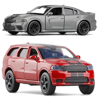 1:36 Dodge Durango SRT carro desportivo de Alta Simulação Fundido Carro Liga de Metal Modelo de Carro de Brinquedos para Crianças de Presente Coleção