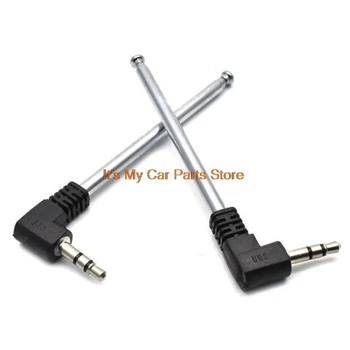 1pcs FM Universal L Plug de 3,5 mm Reforço de Sinal Para Telefone Celular Macho Jack Antena Externa