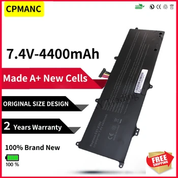 CPMANC 4400MAH Bateria Para Asus VivoBook S200 S200E X202 X202E X201 X201E S200E-CT209H S200E-CT182H C21-X202 C21X202
