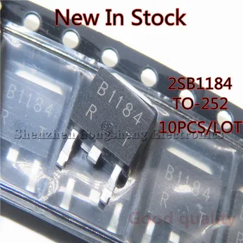 10PCS/LOT B1184 2SB1184 A-252 patch Transistor Transistor 60V 3A Novo Em Stock