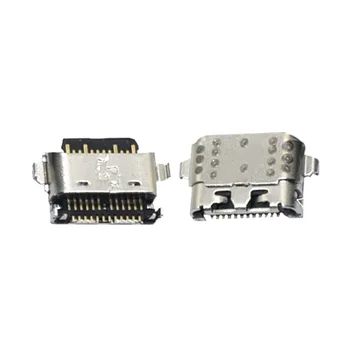 2Pcs de Carregamento USB Dock Plug do Carregador Conector de Porta Para o Lenovo YOGA Tab3 mais YT-X703F X703 X703L Z5 L78011 L78012 Tipo C Jack