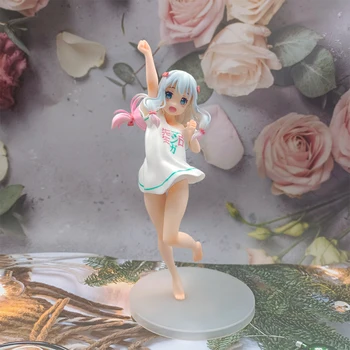 Anime Izumi Névoa Fios Professor Erromanga 24CM de PVC Estatueta Mangá Modo de Ação Figura Brinquedos para Meninos de colecionador Frete Grátis Itens