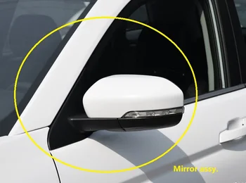 1pcs Espelho retrovisor esquerdo / lado direito da tampa cor branca para a Chinesa CHANGAN CS75 SUV auto peças