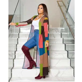 Mulheres Casaco de Primavera 2022 Trincheira Roupas reino Unido Loja de Moda de Luxo Espanha Outono, Moda de grandes dimensões Multicolor Casaquinho de Japonas