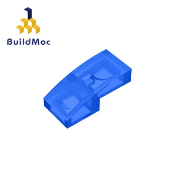 BuildMOC Monta Partículas 11477 Declive da Curva 2 x 1para Blocos de Construção de Peças DIY Educacionais elétricos