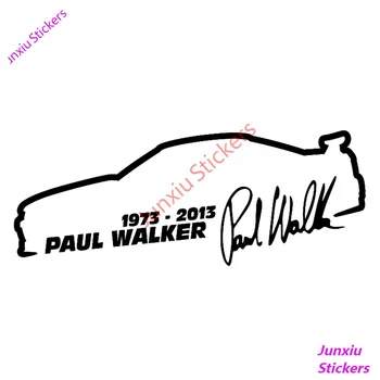 Adesivos de carros JDM para os Homens, Paul Walker, de velozes e Furiosos Moda de Corrida de Rally 4x4 Off Road Adesivo de Carro Estilo cobre Acessórios