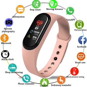 Smart Band4 Mais Frequência Cardíaca Bracelete De Esportes Pressão Arterial Smart Watch Monitor De Saúde Pulseira Inteligente Relógio De Fitness Tracker