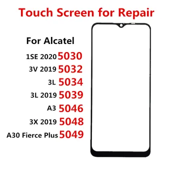 Tela de toque Para o Alcatel 1SE 3V 3L A3 3X A30 5030 5032 5034 5039 5046 5048 5049 LCD Visor Frontal de Vidro do Painel de Peças de Reparo