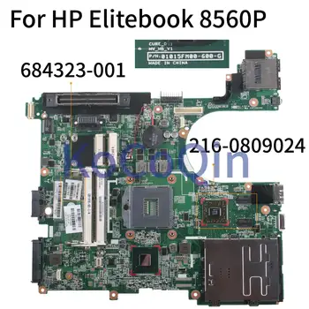 KoCoQin Laptop placa mãe Para o HP Elitebook 6560B 8560P QM67 HD7400M placa-mãe 684323-001 684323-501 0105FM00 SLJ4M 216-0809024