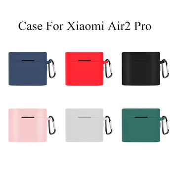 Caso Xiaomi Air2 Pro Soft Case TPU para air2 pro Protecive Tampa Fundas para Xiaomi Mi PRO Ar 2 Fone de ouvido sem Fio para air2pro