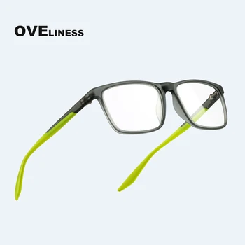 TR90 de Moda Praça de Armações de Óculos para Homens Mulheres Óptico de Computador Óculos óculos de Prescrição Miopia completa de Óculos óculos