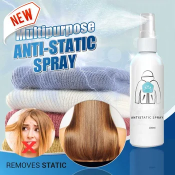Hair Spray Anti-Estático Estático Para Roupas De Balanceamento De Spray De Duração Anti-Rugas Casa De Rugas & Estático Removedor De Sprays