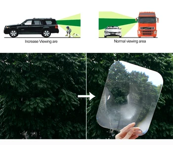 A Inversão do carro Adesivo Grande Carro do Ângulo de Adesivos da Lente de Fresnel Transparente parque Automóvel adesivo