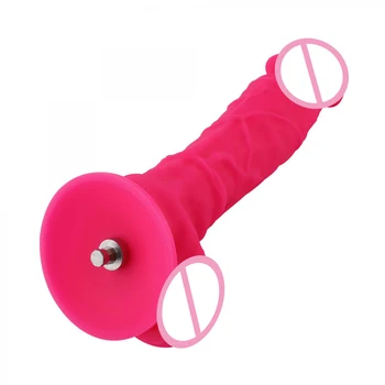 Hismith 23 cm cor-de-Rosa de Silicone Dildos Diâmetro 4,5 cm com ventosa Dildos Para as Mulheres do sexo Feminino Masturbação Inodoro Mulheres Médicas do Pénis