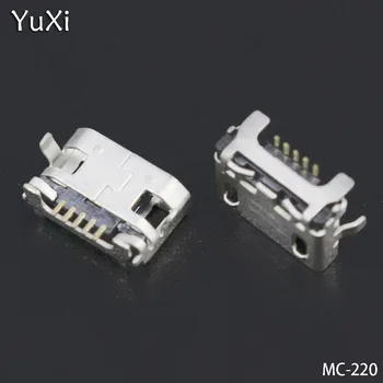 YuXi 10pcs/lot de Carregamento Micro USB conector para Lenovo A7600 A7600H A788T S930 A656 A370 S390 A388T A3000-H