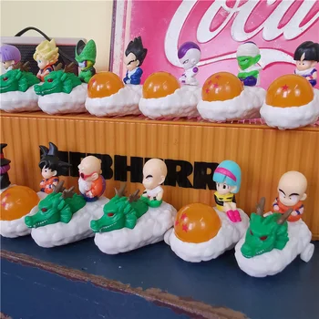 DRAGON BALL Figura Son Goku Boneca Bulma Frieza Bejīta Yonsei Ornamentos Acessórios de Trás do Carro Brincar de faz de conta das Crianças Presentes