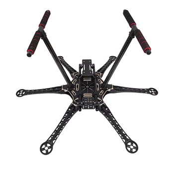 S550 F550 500 Atualização Hexacopter Quadro Kit com Unflodable de Pouso para FPV DIY Multirotor FPV Drone