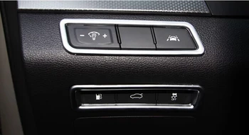 Lapetus Chrome Centro Interior Dashboard do Console Tampa Guarnições de Ajuste Para o Hyundai Sonata (LF) 2015 2016 2017 Auto Acessórios