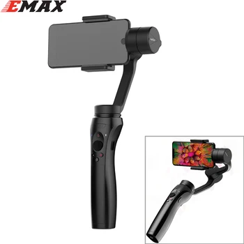 Emax MarSoar Glide 3-Eixo de Mão Cardan Estabilizador para RC FPV para Smartphone iPhone X 8 Mais 7 6 SE Para Samsung Galaxy S9,8,7,
