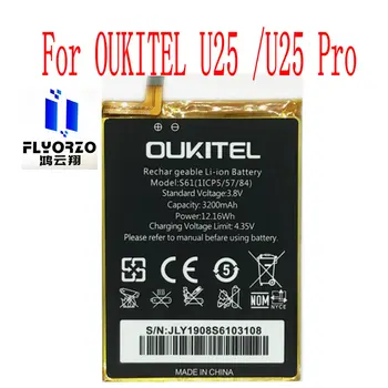 Novo de Alta Qualidade 3200mAh U25 Pro S61 Bateria Para OUKITEL U25 /U25 Pro Celular