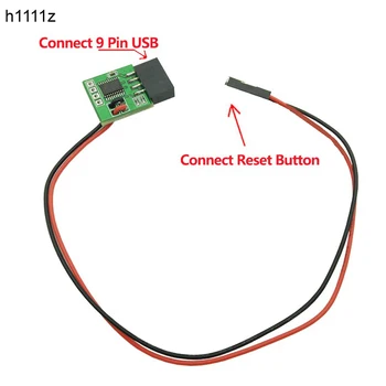 H1111Z Melhor NOVO USB Interno Watchdog Reset do Controlador de Watch Dog PC Vara de Acidente de Tela Azul Reiniciar Automaticamente para BTC Mineração