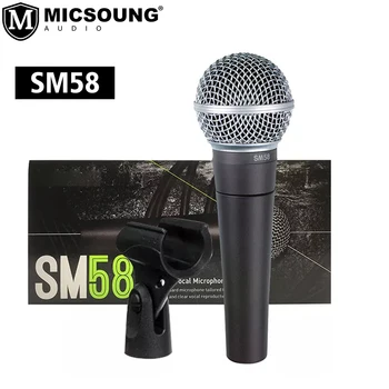 SM58LC Profissional com Fio Microfone Dinâmico SM58SK Lendário Handheld Microfone SM58 Para Studio Fase de Karaoke Gravação