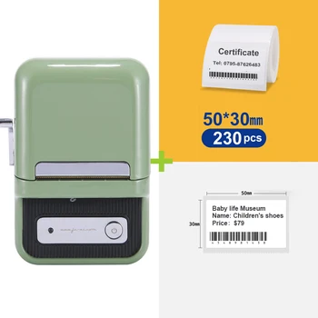 Niimbot B21 Portátil Impressora Térmica De Etiquetas De Bolso Mini Bluetooth Preço De Impressora Para Moble Telefone Verde Vermelho Preto Cor #R40