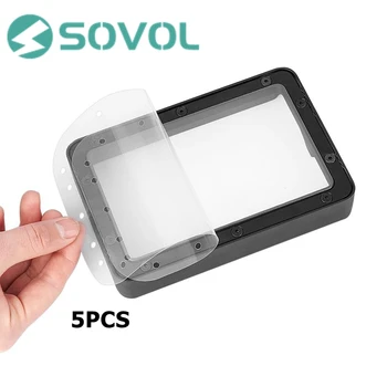 SOVOL 5Pcs FEP Filme de Transmissão de Alta Resistência 200x140mm Para LCD SLA Resina ANYCUBIC de Fótons ELEGOO Saturno DLP Impressora 3D